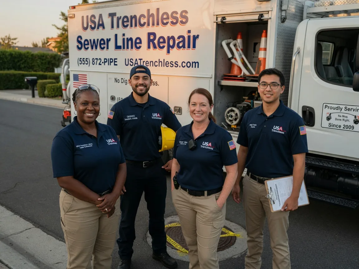 Sewer Line Repair company in Flournoy, CA
